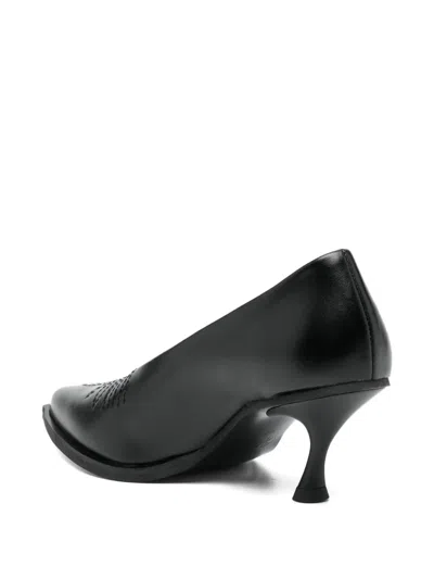 Vaquera 60mm Cowgirl Pumps In Black