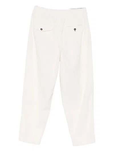 Universal Works Corduroy Trousers In White