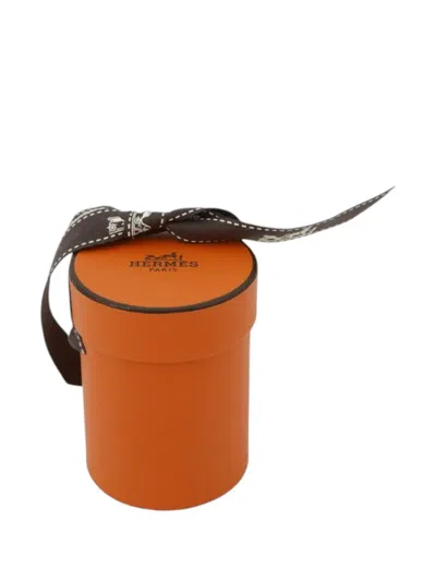 Pre-owned Hermes 2000-2025 Do Re Boucles Broderie Anglaise Embroidered Silk Twilly Scarf Scarves In Blue