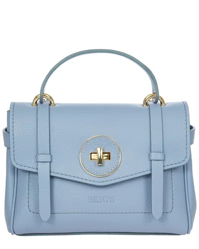 Bric's Gondola Ninfea Leather Bag In Blue