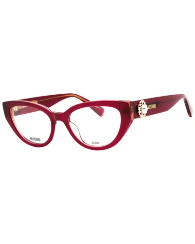 Moschino Women's Mos631 52mm Optical Frames In Red