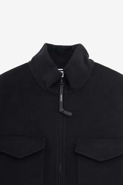 Aspesi Jackets In Blue