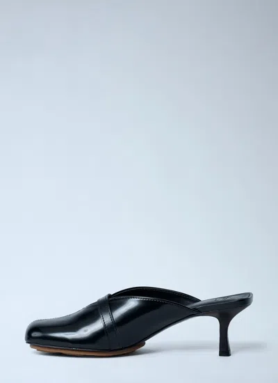 Ganni Mules With Heels In Black