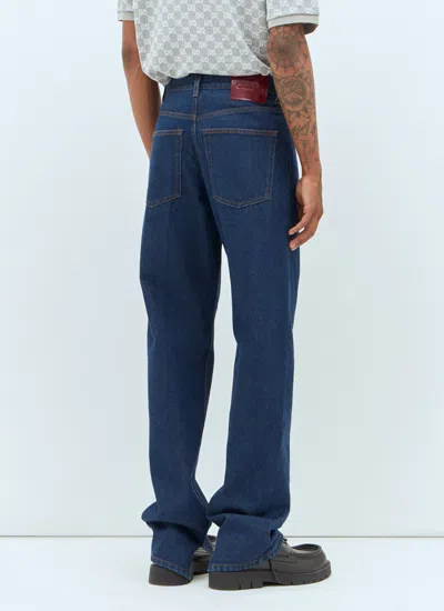 Gucci Men Classic Jeans In Blue