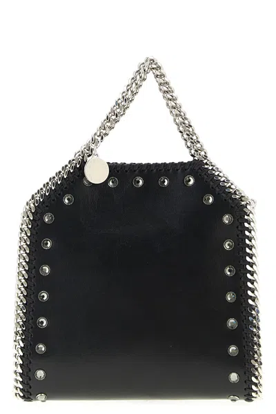 Stella Mccartney Tiny Falabella Handbag In Black