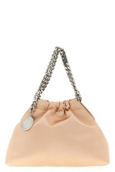 Stella Mccartney Pink Falabella Mini Drawstring Crossbody Bag In Multi
