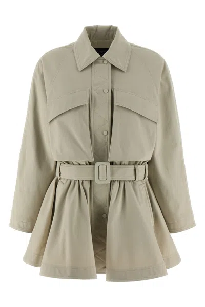 Giovanni Bedin Belted Dress In Green