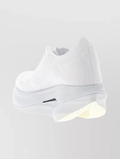 Comme Des Garçons X Mizuno Wave Rebellion Pro 3 Openwork Sneakers In White