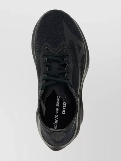 Comme Des Garçons Cdg X Mizuno Wave Rebellion Pro 3 Sneakers In Black