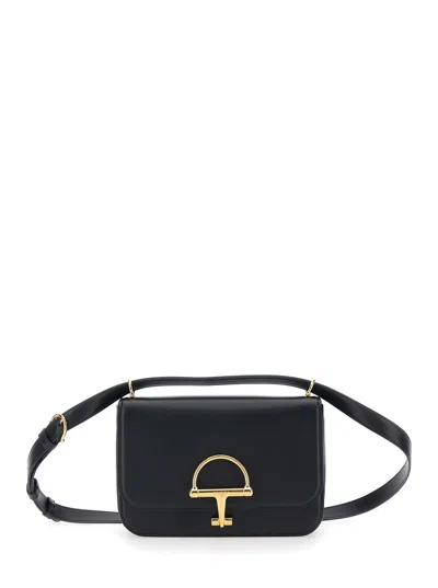 Gucci Schultertasche Siena Small Aus Leder In Black