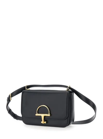 Gucci Schultertasche Siena Small Aus Leder In Black