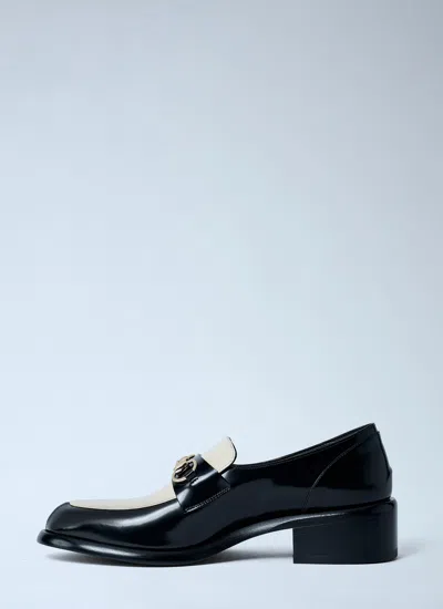 Gucci Two-tone Leather Loafers With Horsebit In Multi