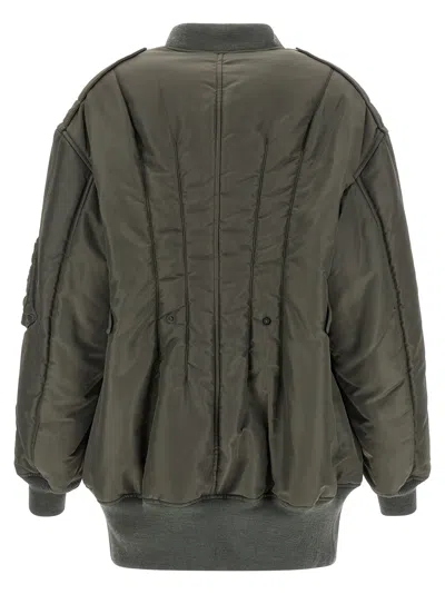 Junya Watanabe Zippered Long-sleeved Casual Jacket In Green