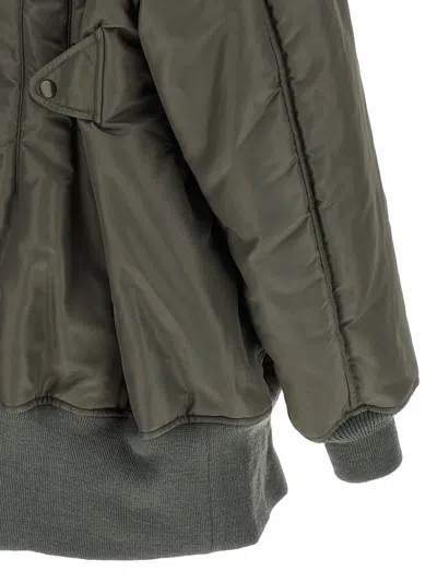 Junya Watanabe Zippered Long-sleeved Casual Jacket In Green