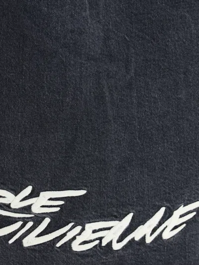 Kenzo X Futura 2000 Embroidery In Black