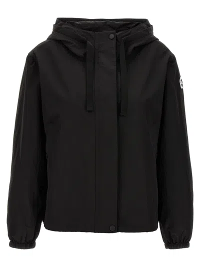 Kenzo Women Windproof Jacket In Black