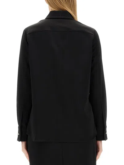 Lanvin Women Crepe De Chine Shirt In Black