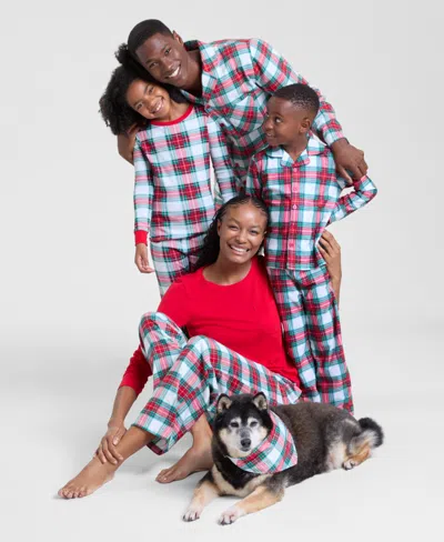Holiday Lane Family Pajamas Kids 5-14 Merry Plaid Snug-fit Pajama Set, Macy's Exclusive In Multi