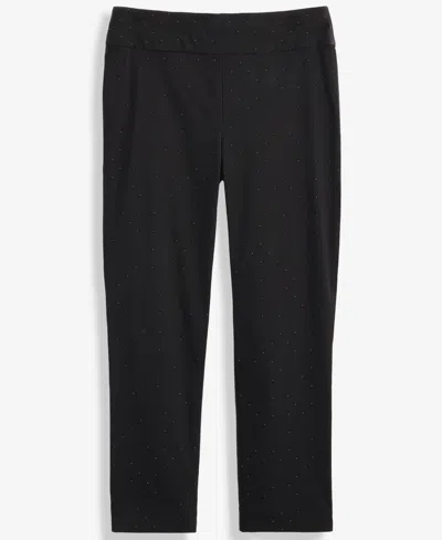 Inc International Concepts Women's High-rise Ponte-knit Leggings, Macy's Exclusive In Black