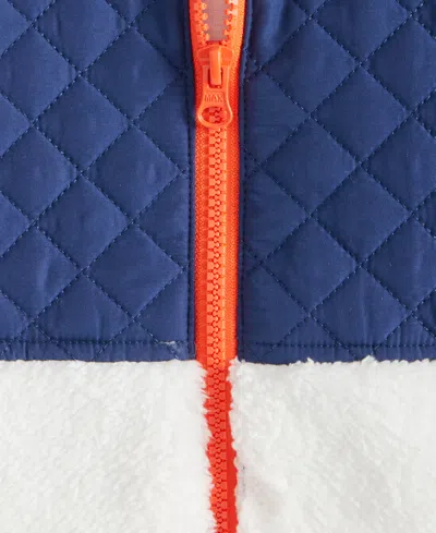 Epic Threads Boys 5-20 Color Blocked Faux-sherpa Jacket, Macy's Exclusive In Multi