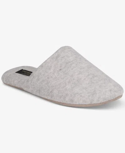 Charter Club Women's Cashmere Solid Slippers, Macy's Exclusive In Gray