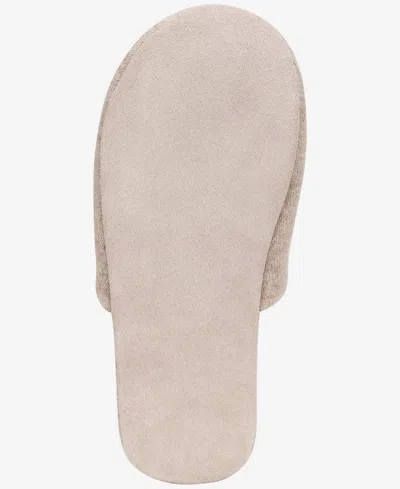 Charter Club Women's Cashmere Solid Slippers, Macy's Exclusive In Brown