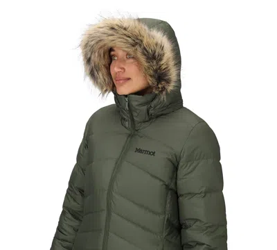 Marmot Montreal 700 Fill Power Down Parka In Green