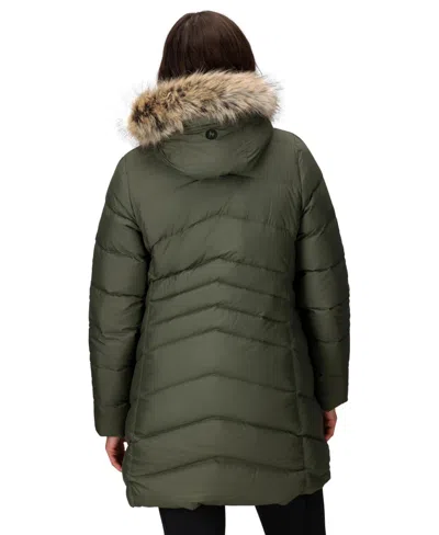 Marmot Montreal 700 Fill Power Down Parka In Green