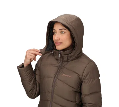 Marmot Montreal 700 Fill Power Down Parka In Brown