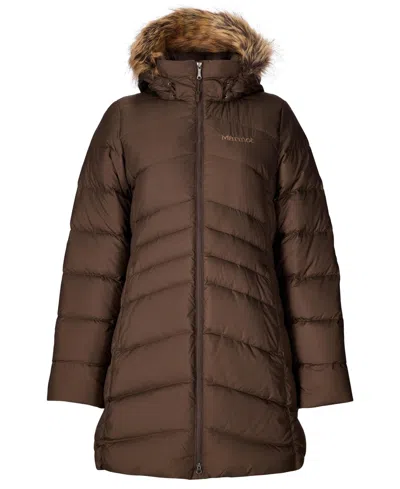 Marmot Montreal 700 Fill Power Down Parka In Brown