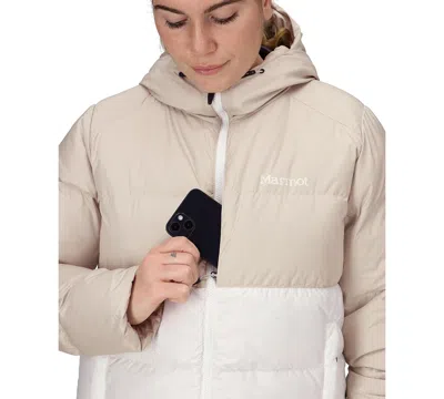 Marmot Guides 700 Fill Power Down Water Repellent Jacket In White