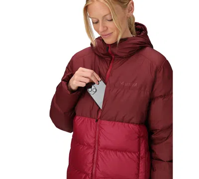 Marmot Guides 700 Fill Power Down Water Repellent Jacket In Red