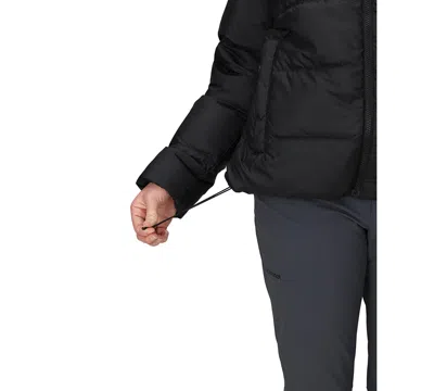 Marmot Women's Guides Big-baffled Puffer Hooded Jacket In Black