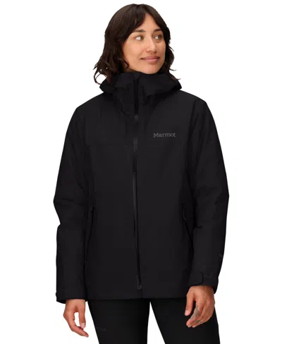 Marmot Women's Minimalist 3-in-1 Long Sleeve Jacket In Black