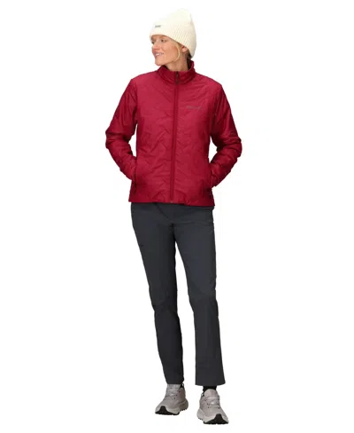 Marmot Women's Monoquilt Elastic-bound Cuff Jacket In Red