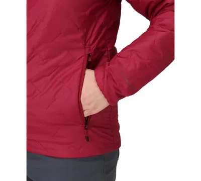 Marmot Women's Quilt Long Sleeve Fixed Hoodie In Brown