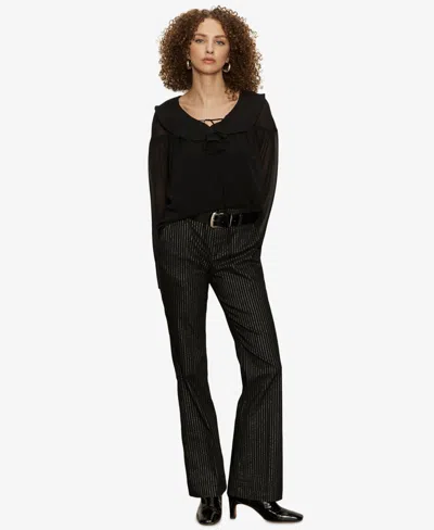 Sanctuary Women's Secret Lover Long-sleeve Top In Black
