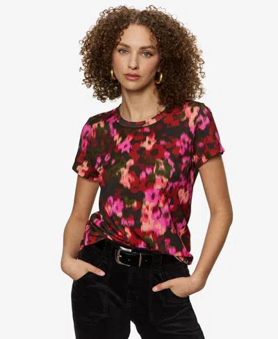 Sanctuary The Perfect Tee In Burgundy