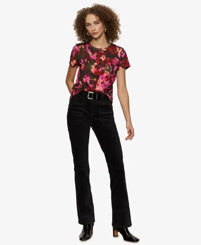 Sanctuary The Perfect Tee In Burgundy