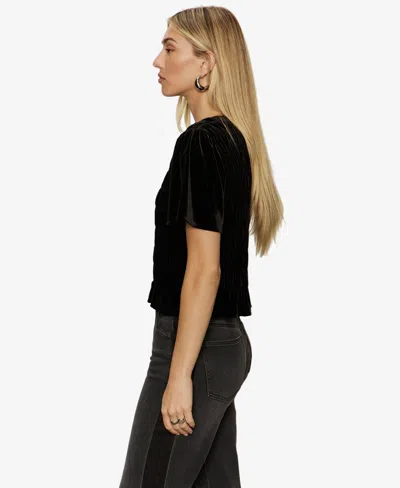 Sanctuary Women's We Belong Together Short-sleeve Top In Black