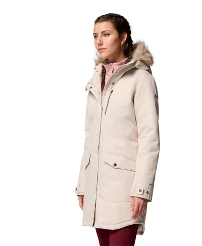 Columbia Women's Suttle Mountain Long Insulated Jacket In Neutral