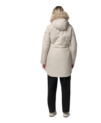 Columbia Women's Suttle Mountain Long Insulated Jacket In Neutral