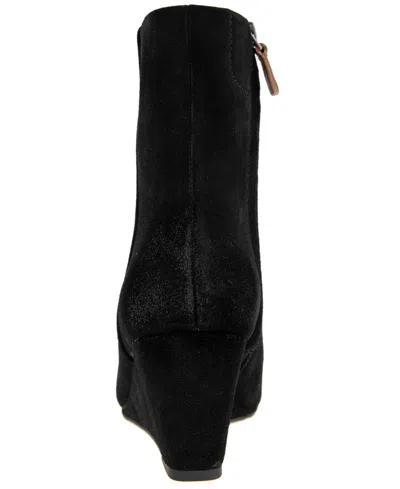 Gentle Souls Women's Nash Zipper Booties In Black