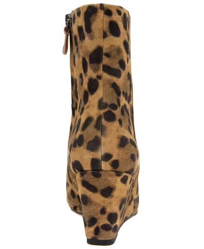 Gentle Souls Women's Nash Zipper Booties In Brown