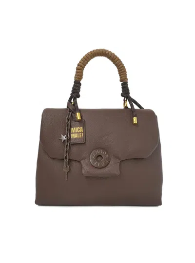 Le Pandorine Adult Unisex Bag  Pf2517b25_c60 Polyurethane In Brown