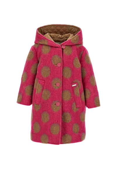 Monnalisa Coat Bambina  11b109_2504 In Pink