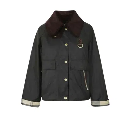 Barbour Women's Jackets  - Catton Wax - Black In Black