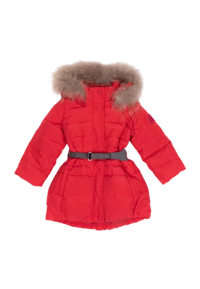 Monnalisa Down Jacket Baby  392104_2040_rosso In Red