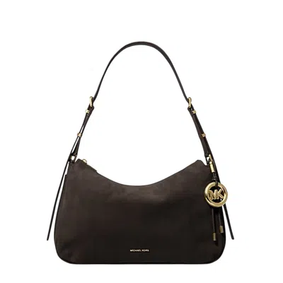 Michael Kors Md Tz Conv Shoulder Bag In Brown
