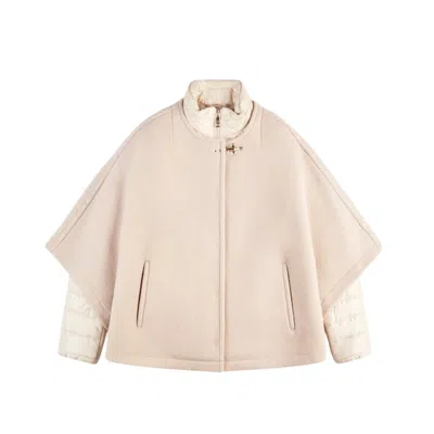 Fay Women's Jackets  - Double Stacc. Trap. Lines - Beige In Neutral